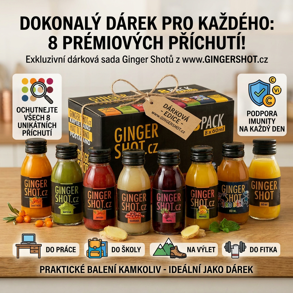 8 pack všechny příchutě marketing